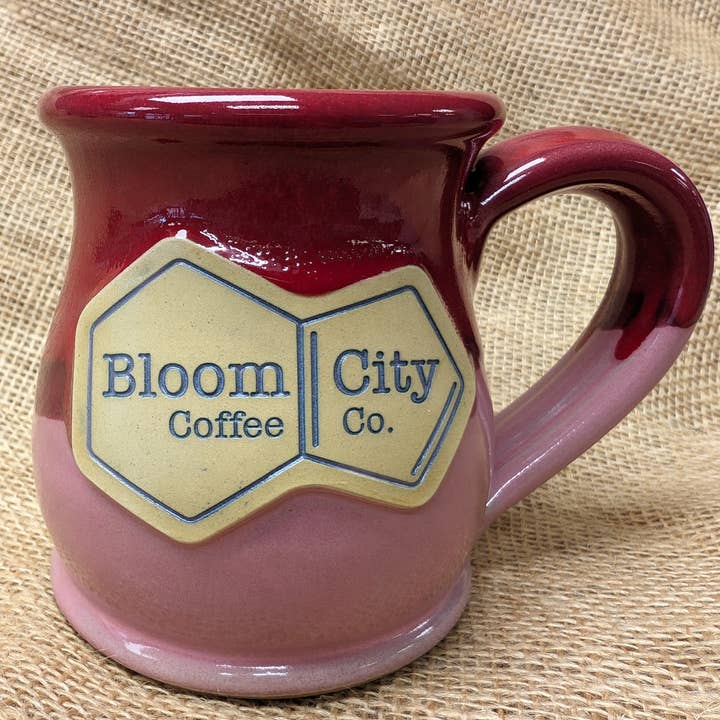 10oz Round Belly Coffee Mug for wholesale by Bloom City Coffee