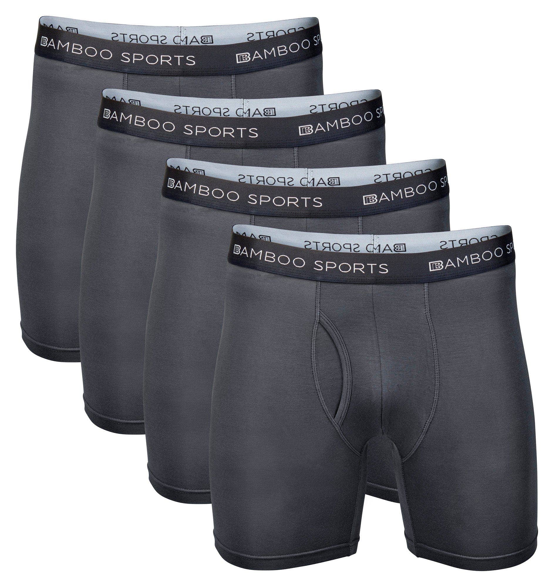Bamboo Sports - Venta al por mayor Ropa interior - Hombre - Boxer para hombre Bamboo Sports con entrepierna de 4 pulg. (10 cm) - paquete de 418