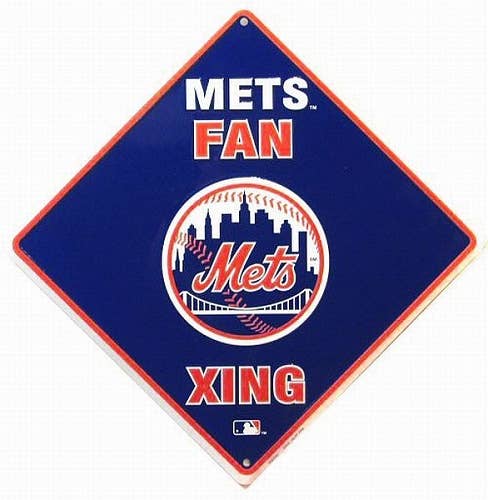 Signs 4 Fun - Wholesale Sign - NY Mets Xing - Crossing Signs0