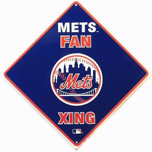 Signs 4 Fun - Wholesale Sign - NY Mets Xing - Crossing Signs