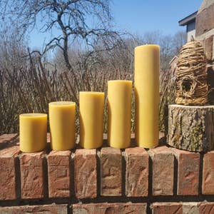 Botanica Beeswax - Scented Pillar Candle