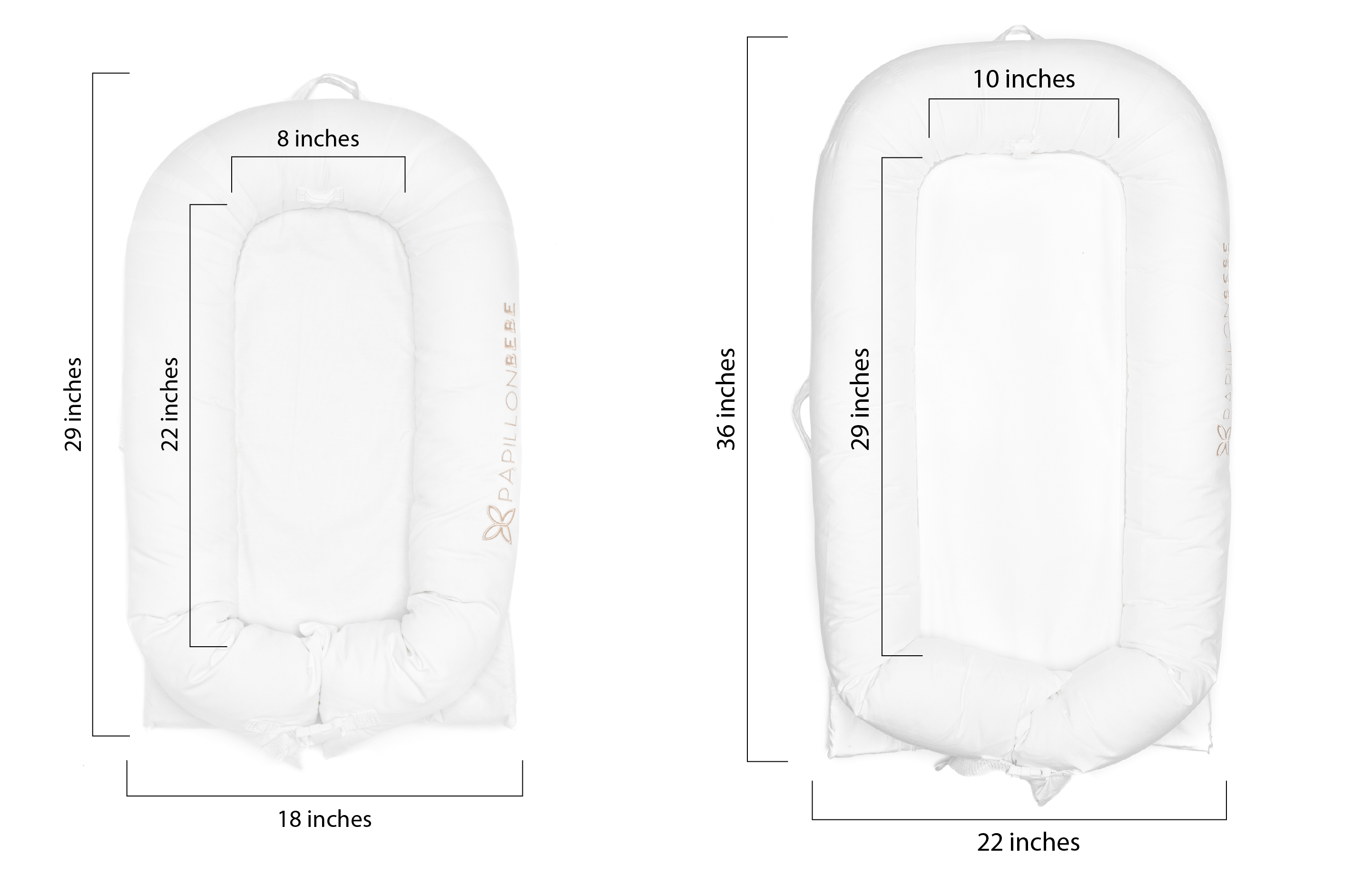 Papillon Bebe – wholesale Lounger – Baby – Cocoon + | Baby lounger, travel1