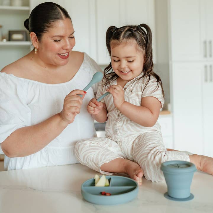 OB Australia - Wholesale Feeding Set - Baby - 2-Pack Food Grade Silicone Baby Spoons in 6 Colors