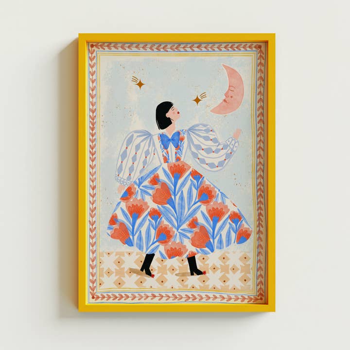 Folk Woman for wholesale by Carole Hillman