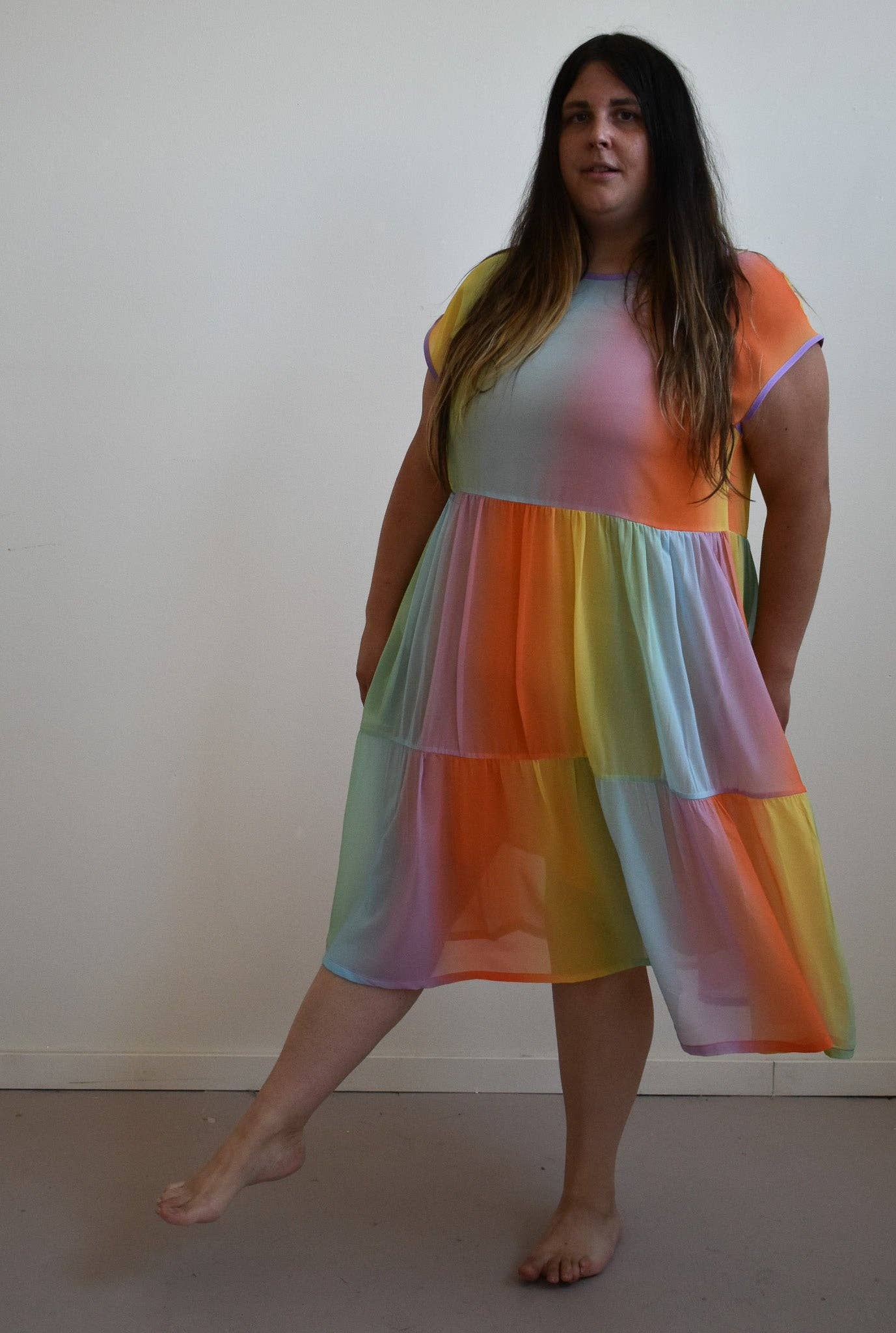 Altar - Wholesale Dress - Women's - Prism Dress in Sunrise16