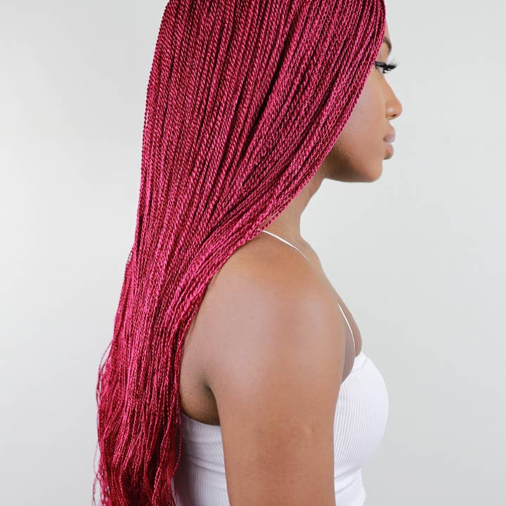 LA 'BELLO BEAUTY - Wholesale Wig/hair piece - Omalicha Hot Pink2