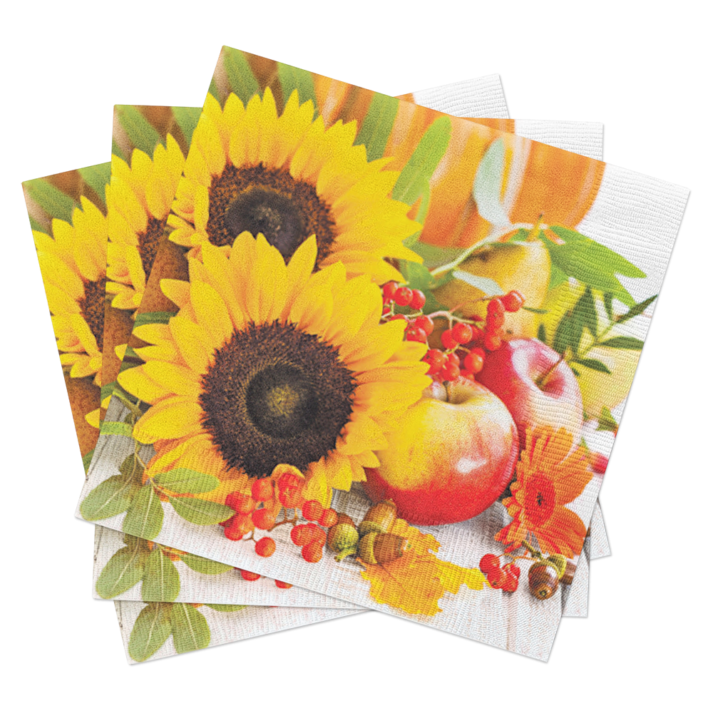 European Excellency - Wholesale Disposable Napkin - Autumn Composition Lunch Paper Napkins2