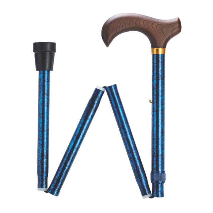 Cannes pliantes de la série Granite pour la vente par Harvy Canes