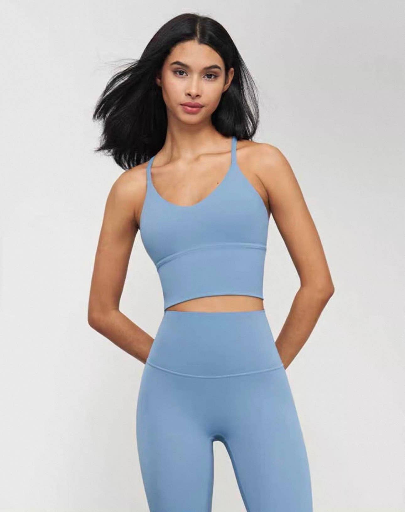 Belsize Activewear – wholesale Activewear set – Women′s – Sports Bra and Leggings Two Piece Sets pilates outfits1