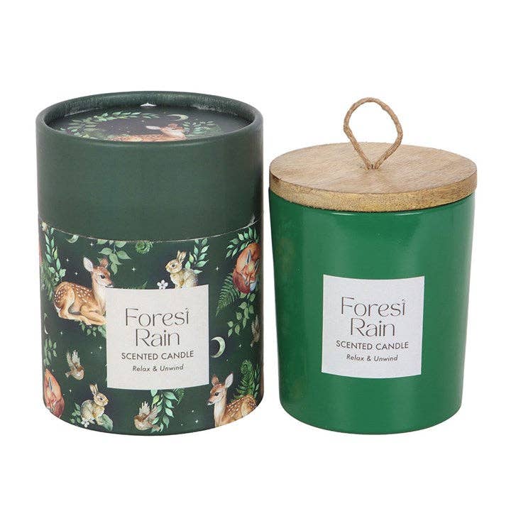 Something Different Wholesale – wholesale Jar/filled candle – Forest Rain Scented Candle1