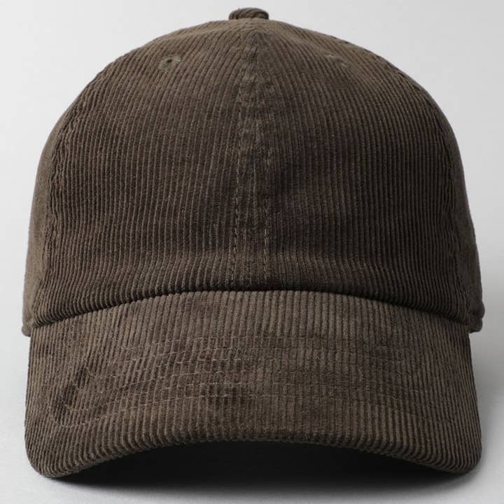 Fashion City - Wholesale Baseball Cap - Women's - Corduroy Adjustable Cotton Baseball Cap Dad Hat10