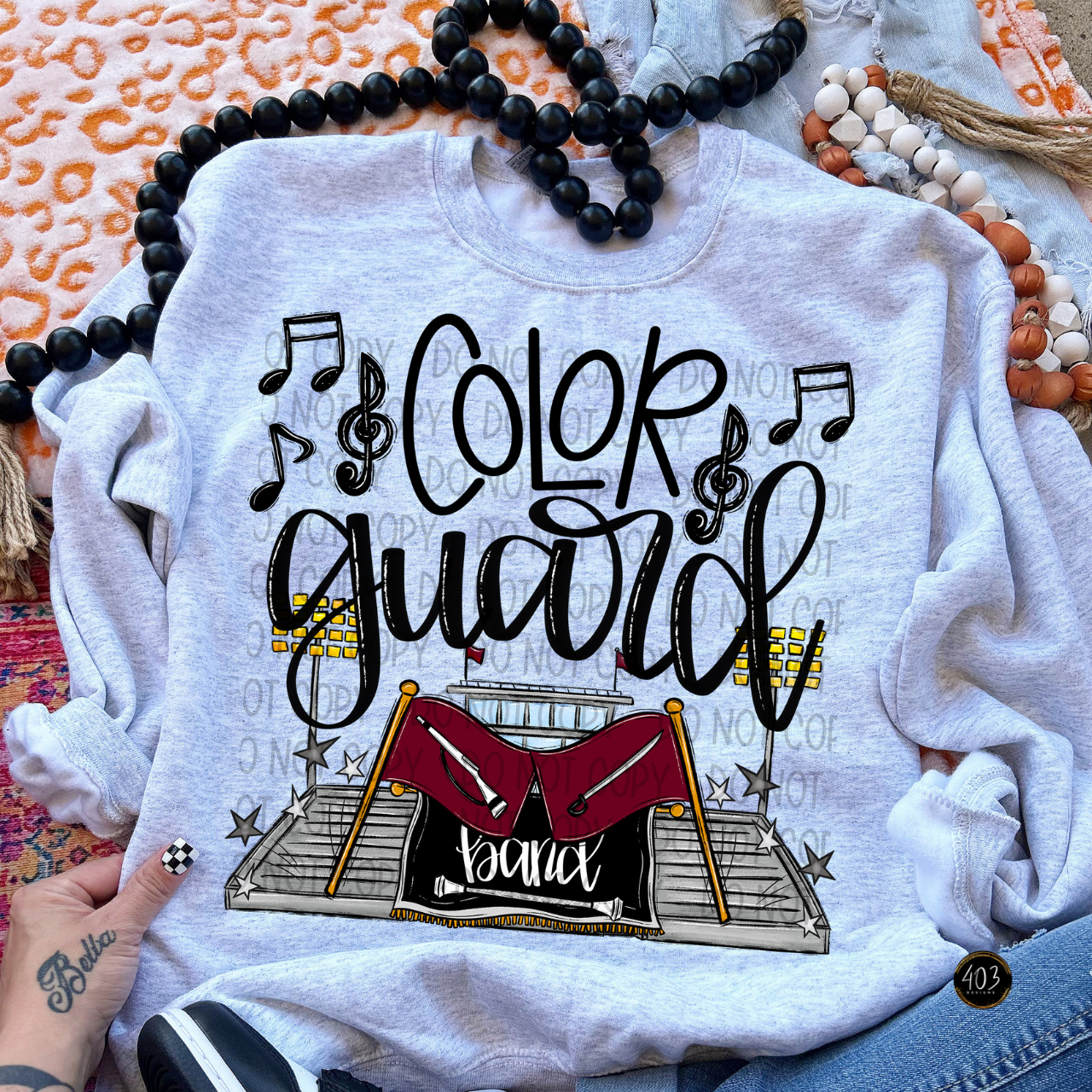 403 Designs - Wholesale Sublimation Transfer - Color Guard DTF Transfer 1