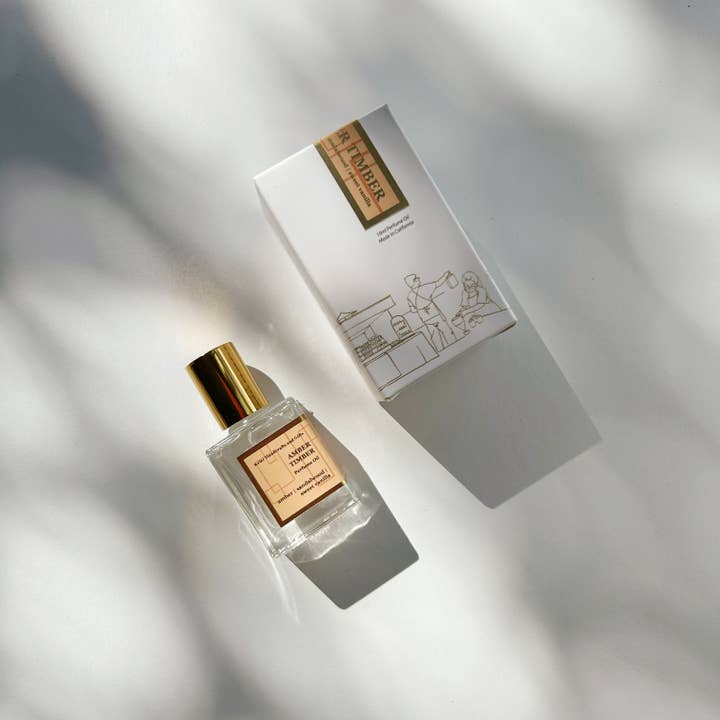 Amber Timber - Óleo de Perfume Roll-On (com Nova Caixa de Embalagem) por atacado de Kyler Handcrafts and Gifts