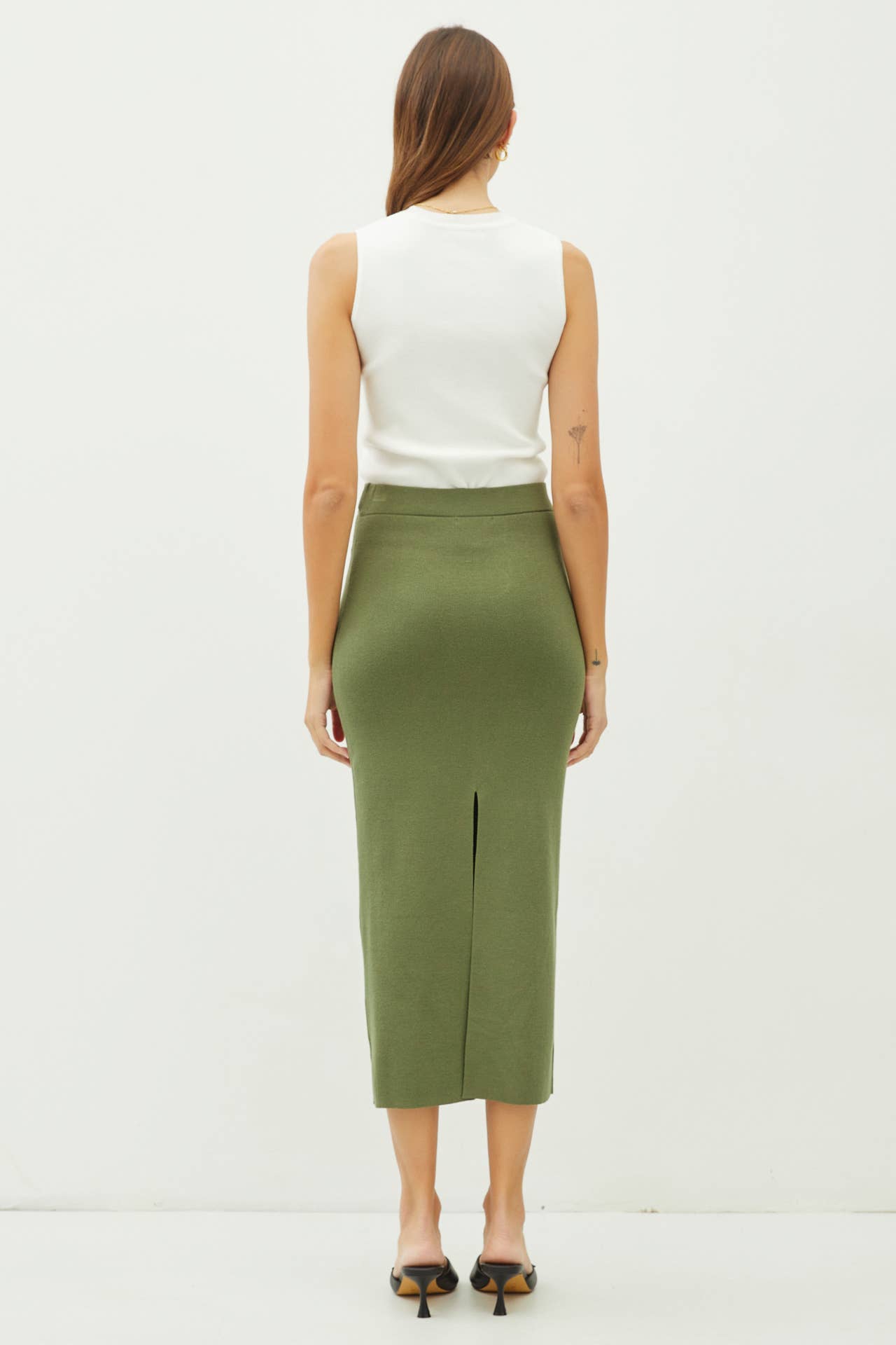 Be Cool - Vente Jupe – femme - JUPE MIDI TAILLE HAUTE EN MAILLE19