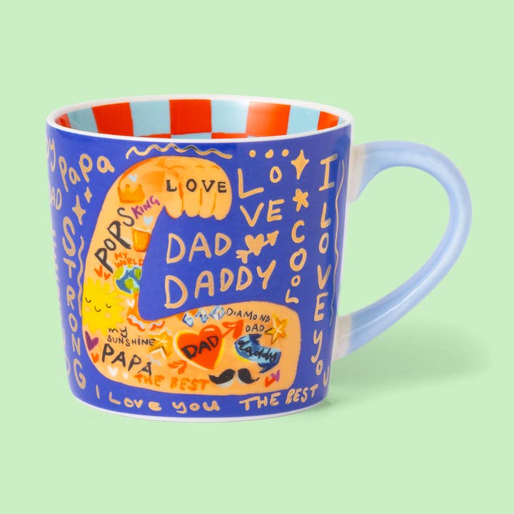 Tasse Papa Costaud pour la vente par Eleanor Bowmer