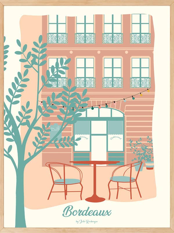 Mostra BORDEAUX, La Terrazza per la vendita all'ingrosso da parte di Julie Roubergue