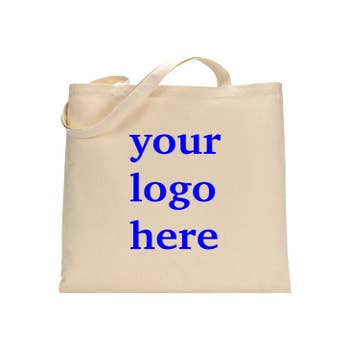 Tote Bag Personalised Print Canvas Logo Text Photo Image cut