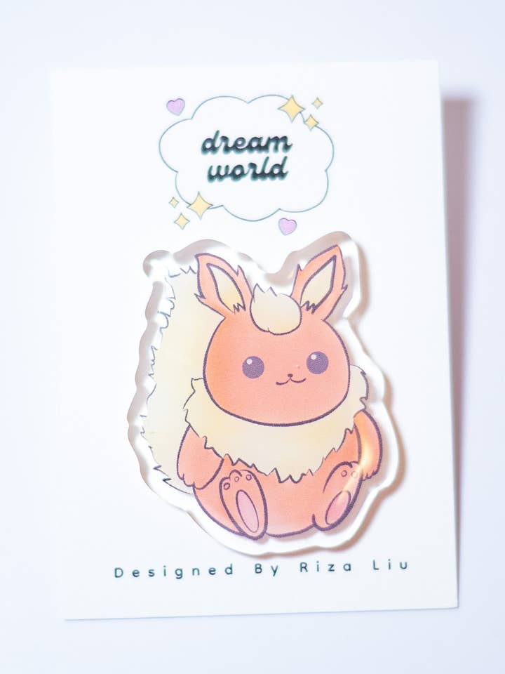 Pin Acrílico Flare por atacado de Dream World