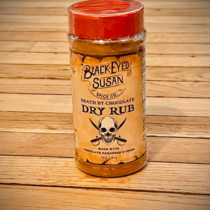 Black Eyed Susan Spice Company - Wholesale Rub - Death by Chocolate Dry Rub1