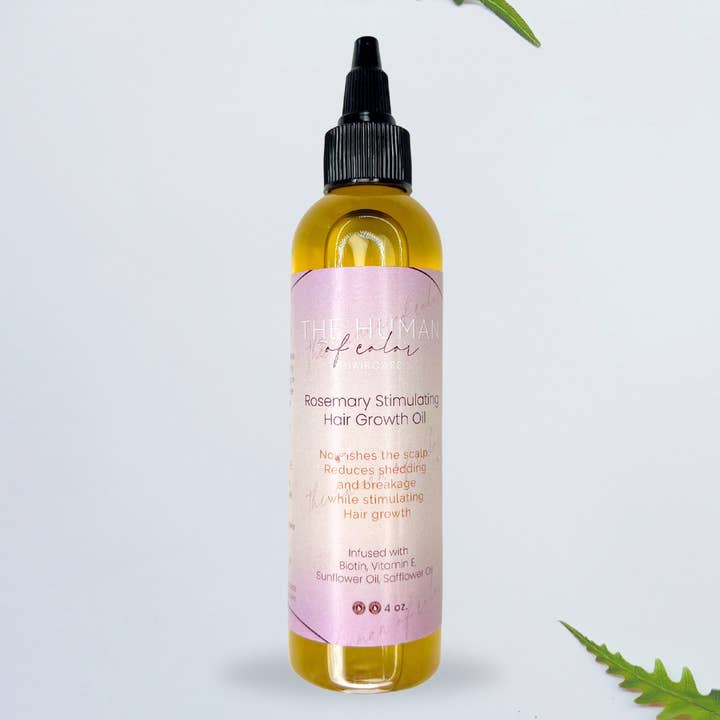 Huile stimulante pour la croissance des cheveux pour la vente par The Human of Color Haircare