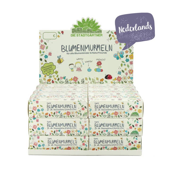 Tray - Bloemenknikkers (42 stuks) (NL) für den Großhandel von TDJ Stadtgärtner GmbH