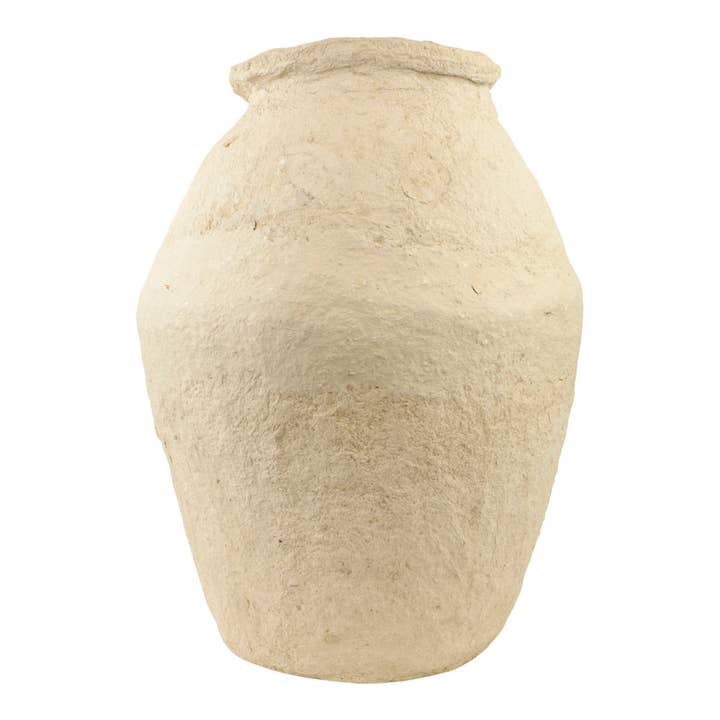 EARTHWARE - Wholesale Plant Pot - Paper mache pot with collar L