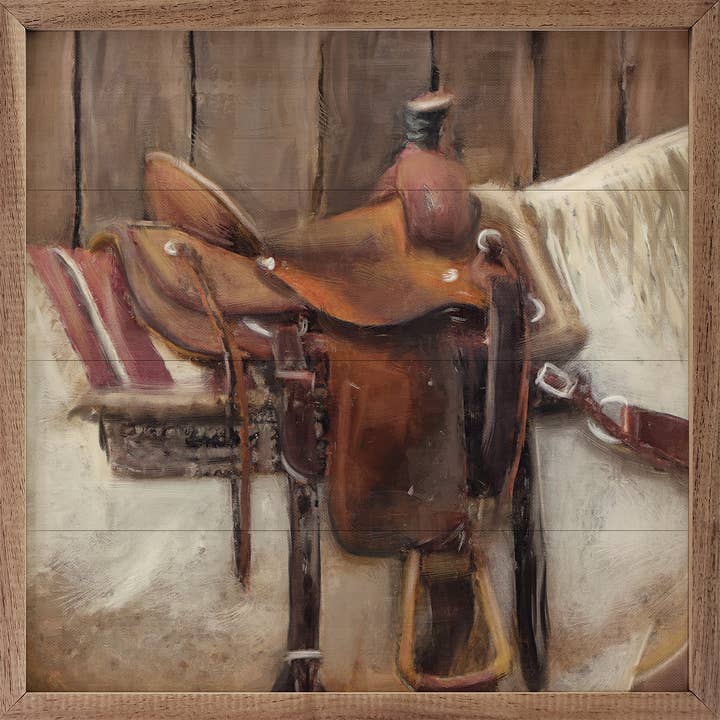 Western Saddle By Nina Blue for wholesale by Kendrick Home