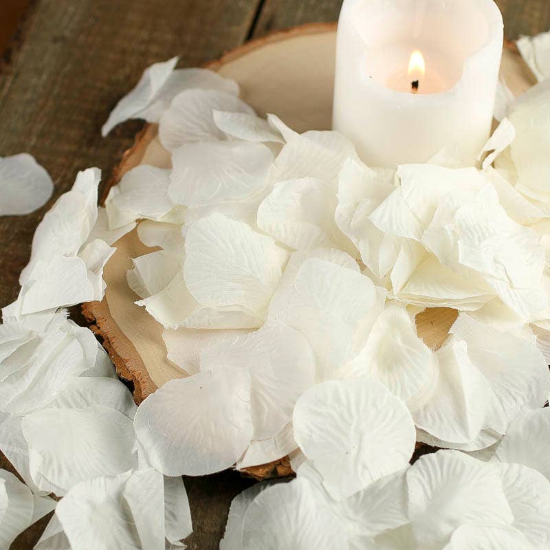 Factory Direct Craft - Wholesale Artificial Flowers - Bag of 300 Faux Silk Flower Rose Petals - Select Color 1