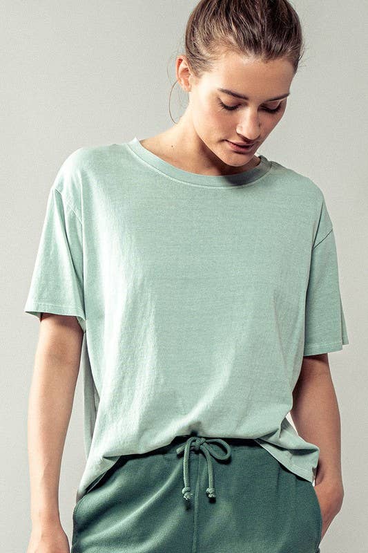 Urban Daizy - Wholesale T-Shirt - Women's - Loose Fit Short Sleeve Cotton Casual Top7