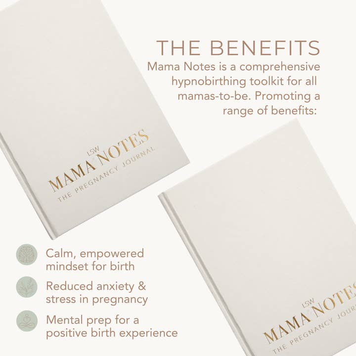 LSW London - Venta al por mayor Diario/agenda - Mama Notes: diario de embarazo para un parto positivo, regalo para mamá