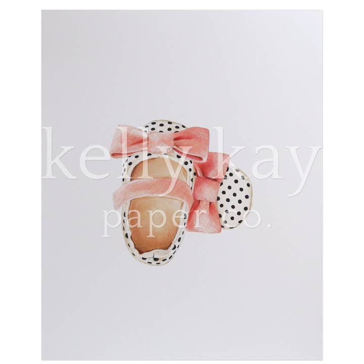 Art Print | Chaussures à pois pour la vente par Kelly Kay Paper Co.