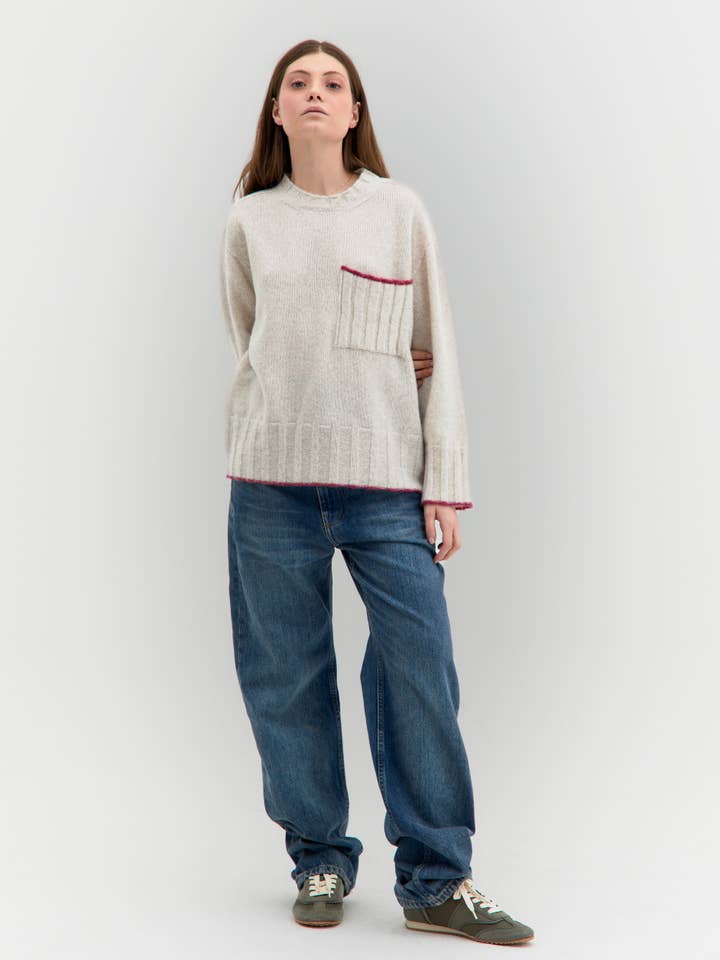 Carla Maglione con taschino per la vendita all'ingrosso da parte di TENNÉ