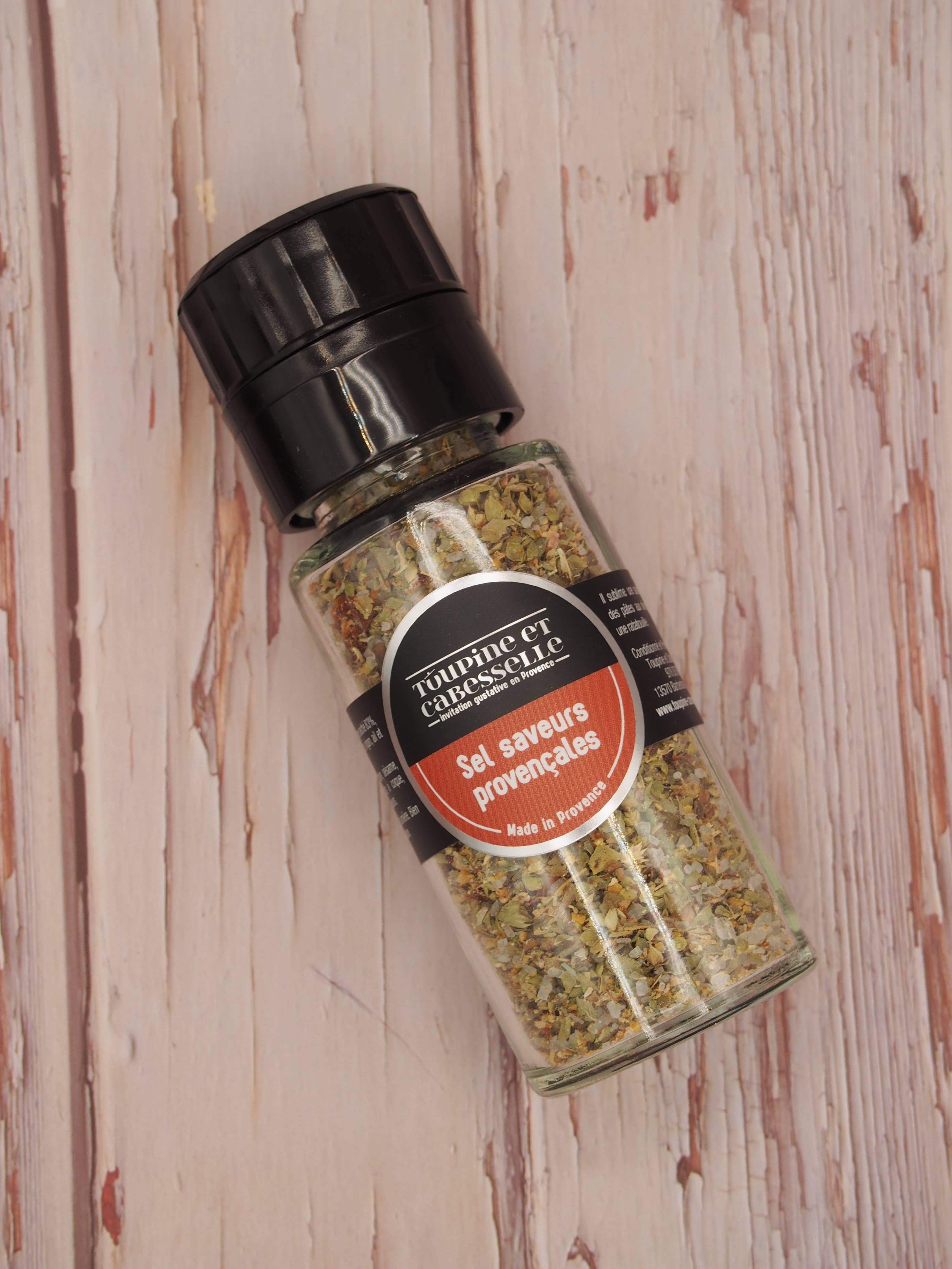 Toupine et Cabesselle - Wholesale Salt & Pepper Mix - Provençal flavored salt