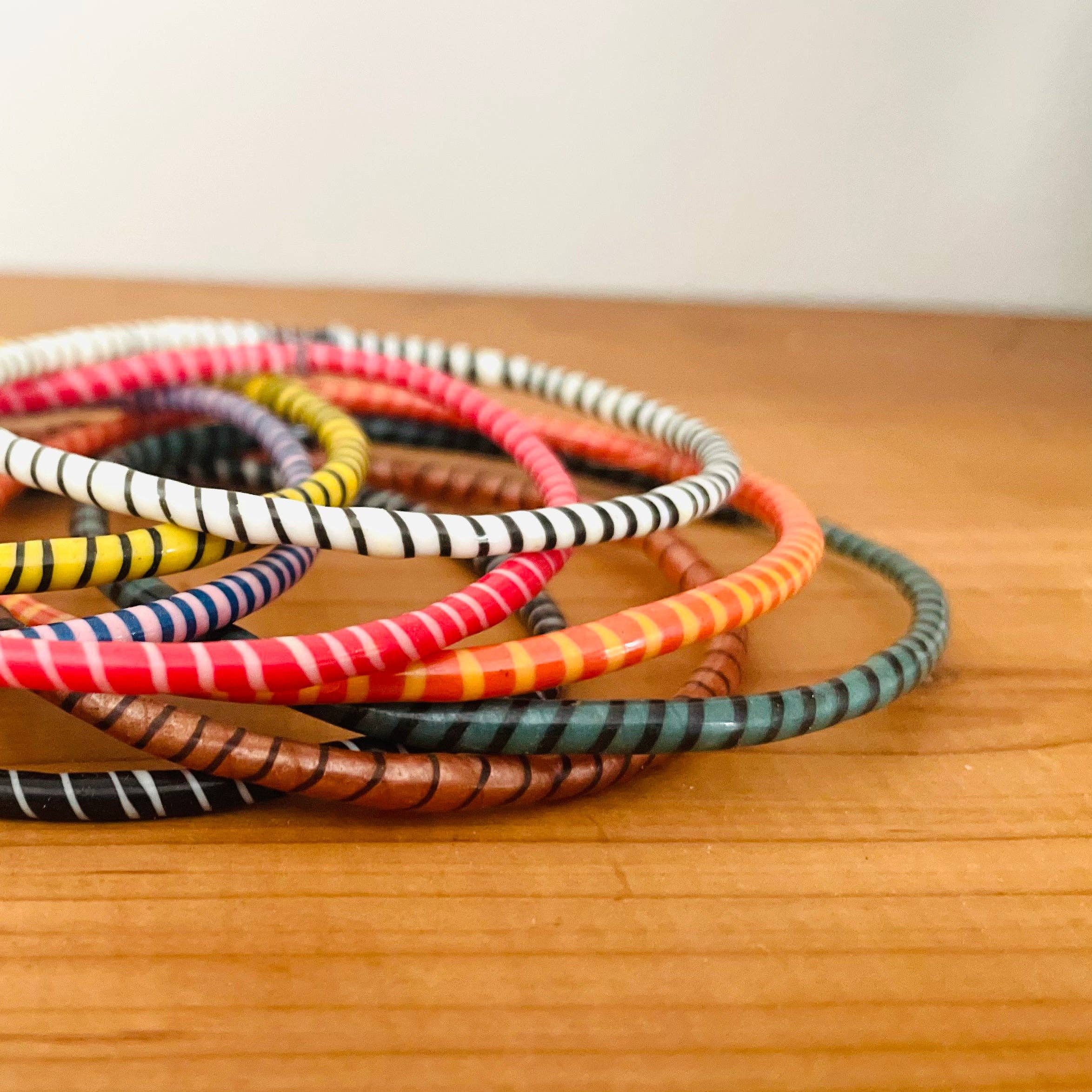 Beautifully Made Fair Trade - Wholesale Woven/Braided Bracelet - Africa | Woven Bracelets | Set of 45