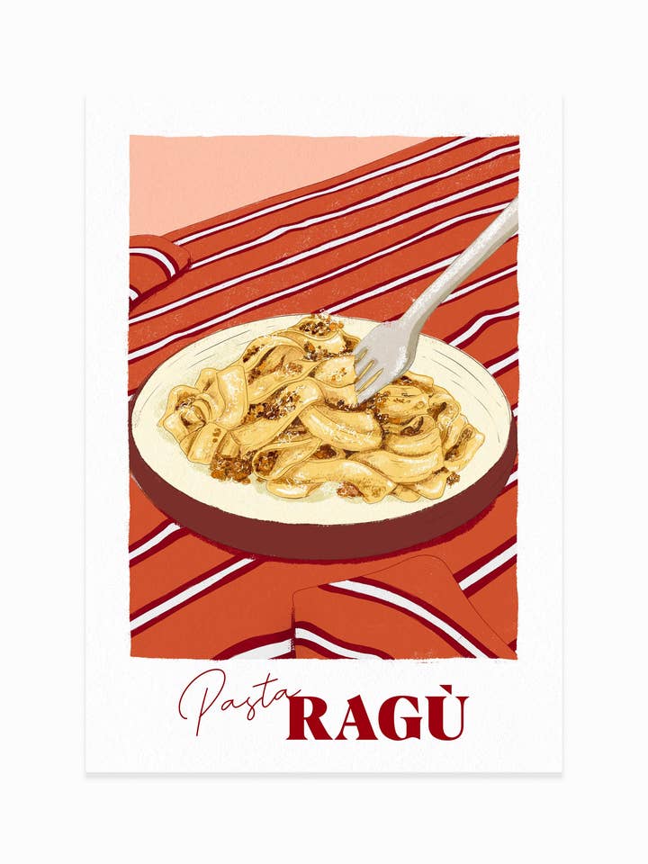 Visa Pasta al Ragù Bolognese för wholesale av Septembre Papeterie