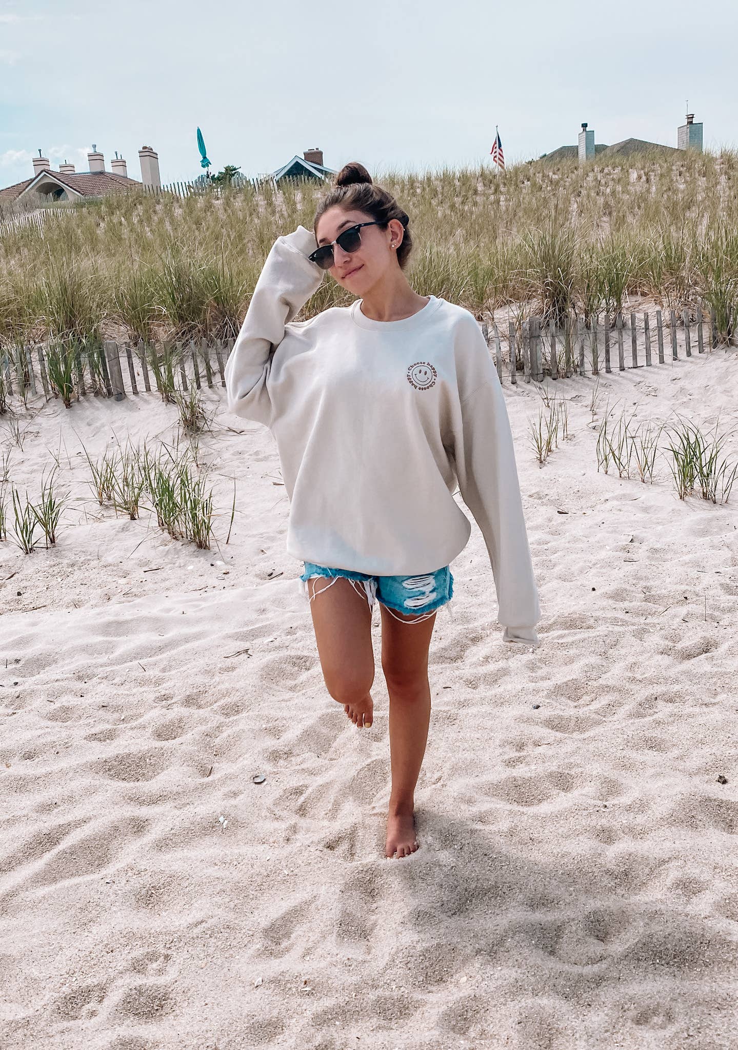 Penny & Co - Wholesale Sweatshirt - Women's - Choose Happy Crewneck3