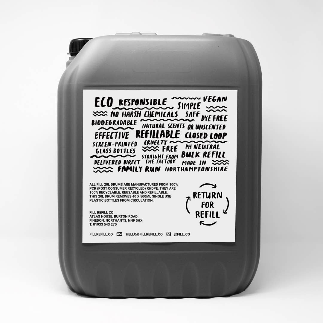 FILL REFILL CO – wholesale All-purpose cleaning spray – Northamptonshire Cleaning Soap 20L Refillable & Returnable1