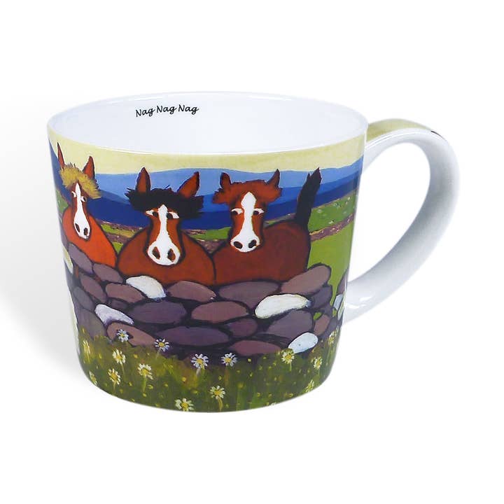 Caneca Nag, Nag, Nag da coleção The Whimsical World of Thomas Joseph - Tema de Ovelhas por atacado de The Whimsical World of Thomas Joseph