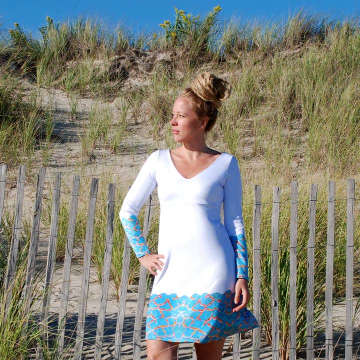 Bell Sleeve Dress for wholesale by tiwia