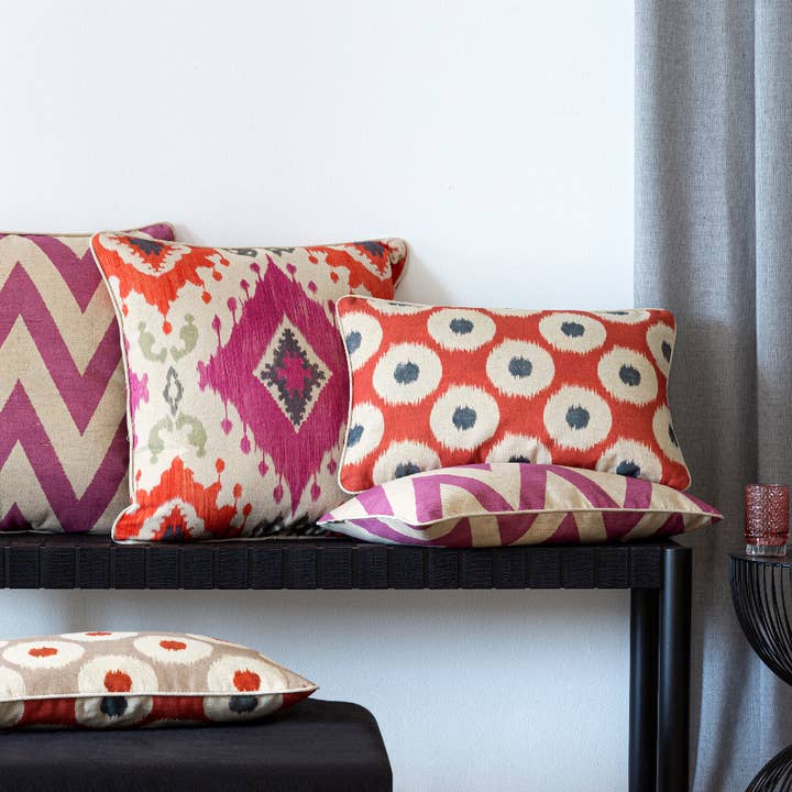 Naf Naf Linge Maison - Vente Coussins de chaise - 2 housses de coussin MEENA1