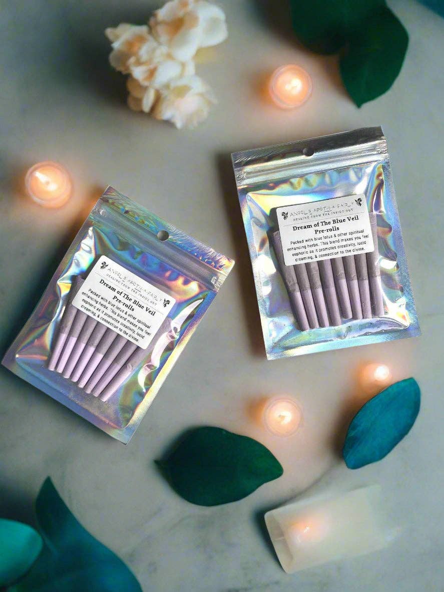 Angels Apoth-a-fairy – wholesale Meditation supplies – Dream of The Blue Veil Pre-roll