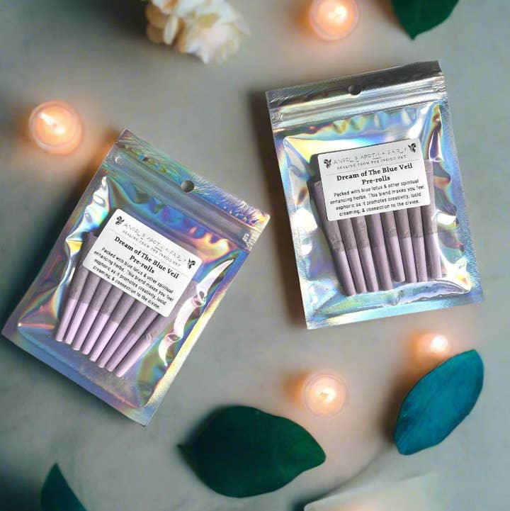 Angels Apoth-a-fairy - Wholesale Meditation Supplies - Dream of The Blue Veil Pre-roll