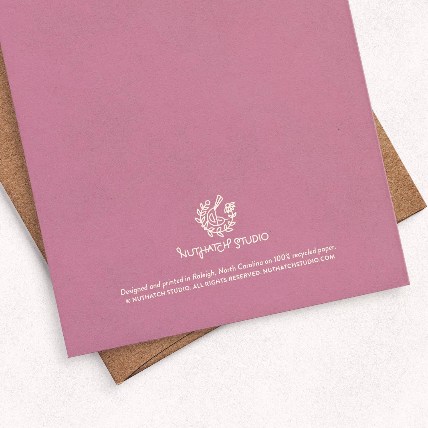 Nuthatch Studio - Wholesale Everyday Greeting Card - Goldfinches & Oleander Greeting Card: Original Bird Art, Eco-Friendly2