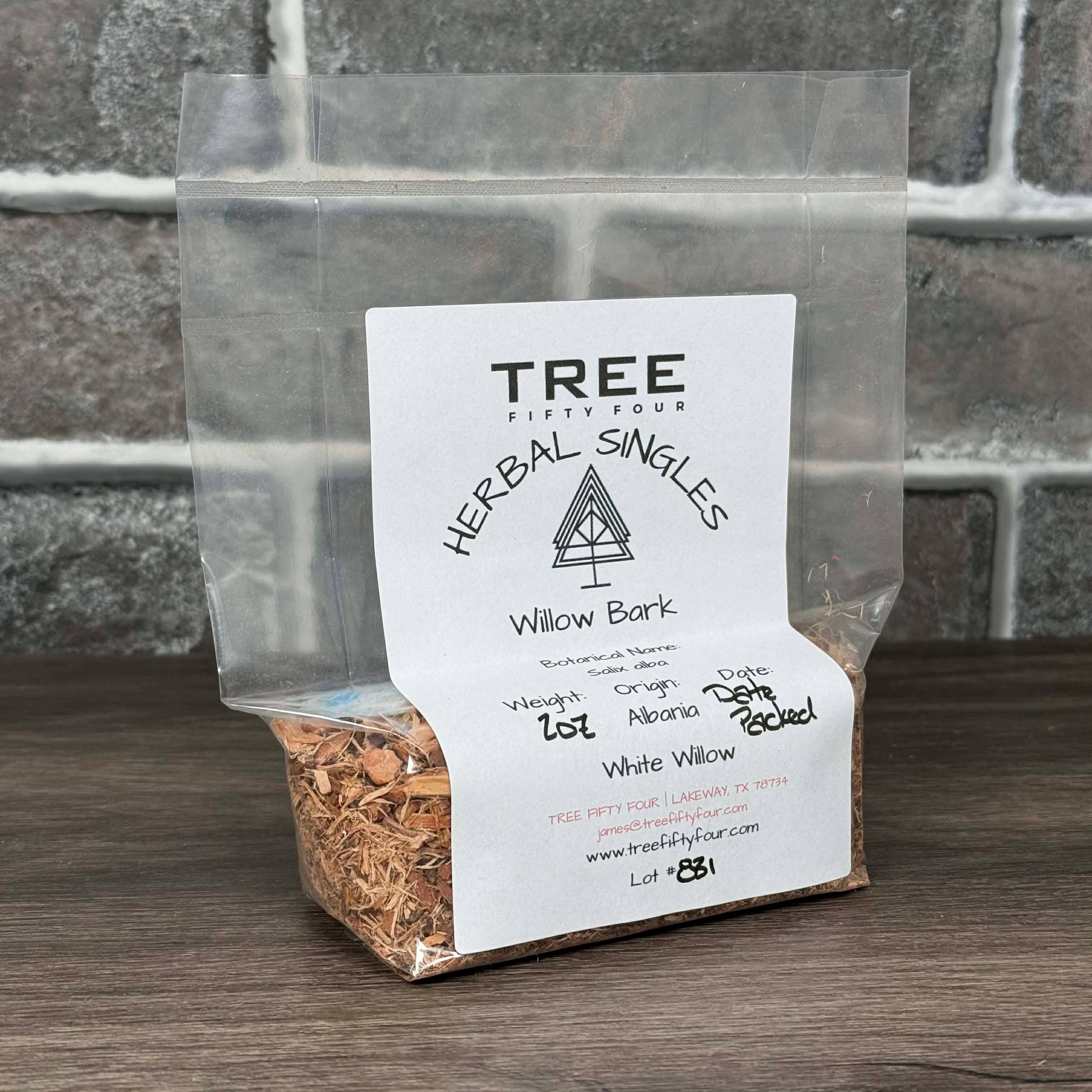 Tree Fifty Four - Vendita all'ingrosso Tè sfusi - Corteccia di Salice Bianco | 2oz - 1 KG | Erbe Sfuse0