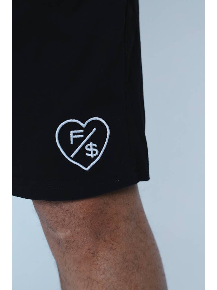 Black Love Who Loves You (Black - Shorts) for wholesale on Faire2