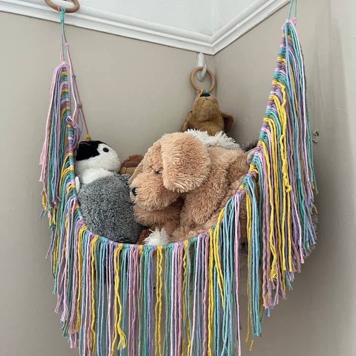 Macra-Made With Love – wholesale Toy storage box – Kids & baby – Corner Hammock For Soft Toys17