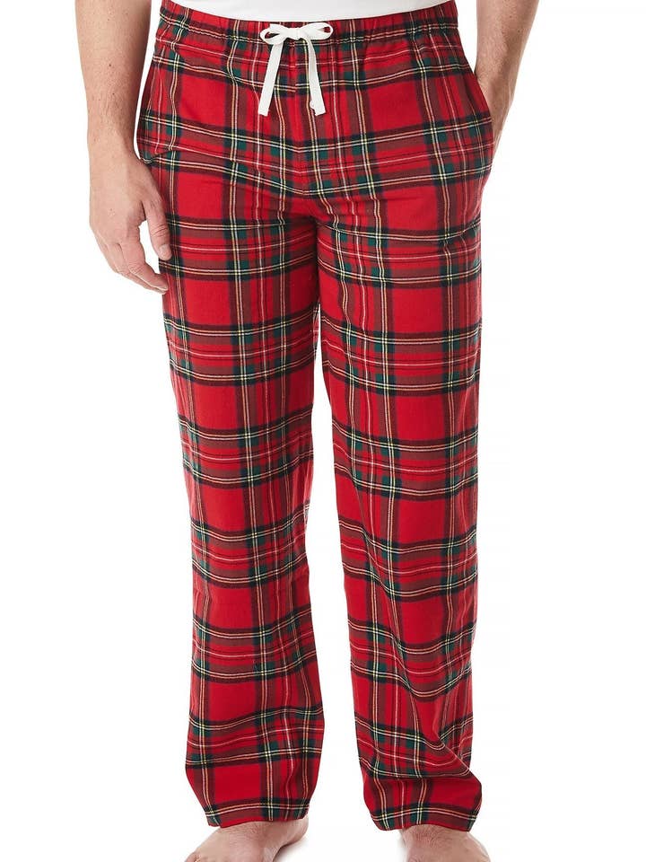 Pantalon de couchage en flanelle Royal Stewart Tartan pour la vente par Castaway Clothing Nantucket Island