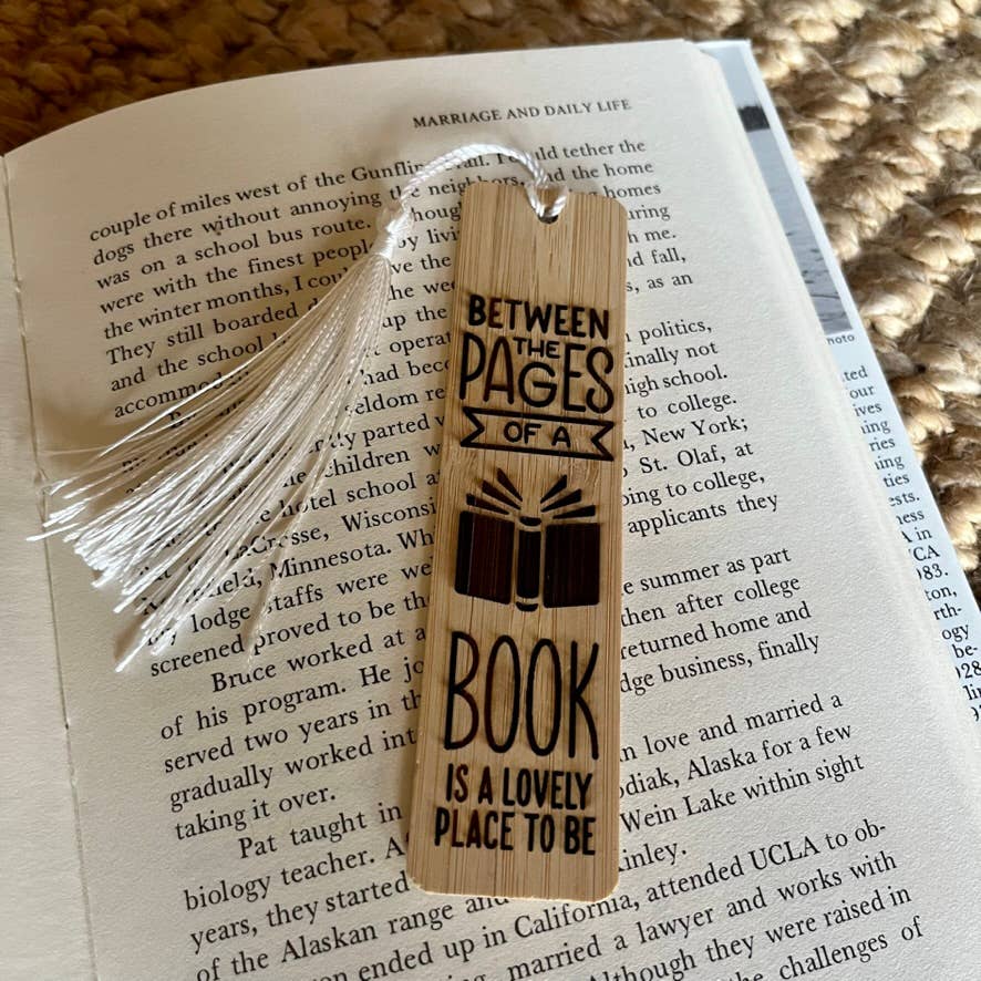 Handmade by Hammero – wholesale Bookmark – Wooden Engraved Bookmark9