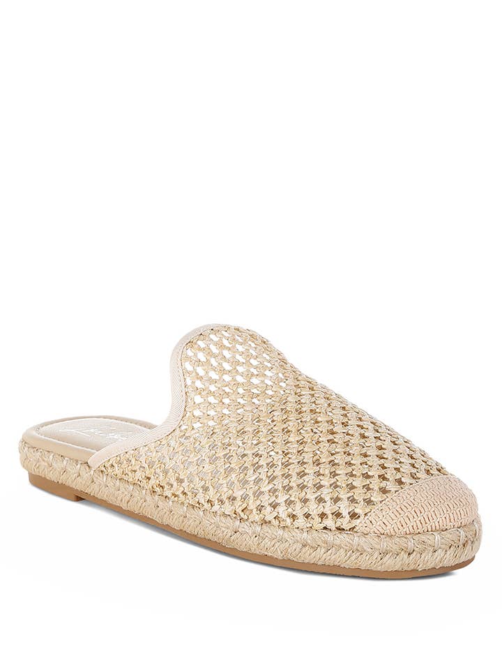 Rag Company - Wholesale Mules - Women's - Nongai Raffia Espadrilles Mules8