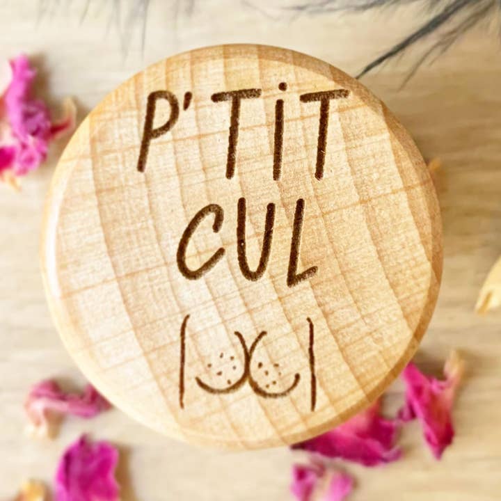 Återanvändbar vinkork med gravyr «P'tit cul» för wholesale av LE COMPTOIR DE LOULOU